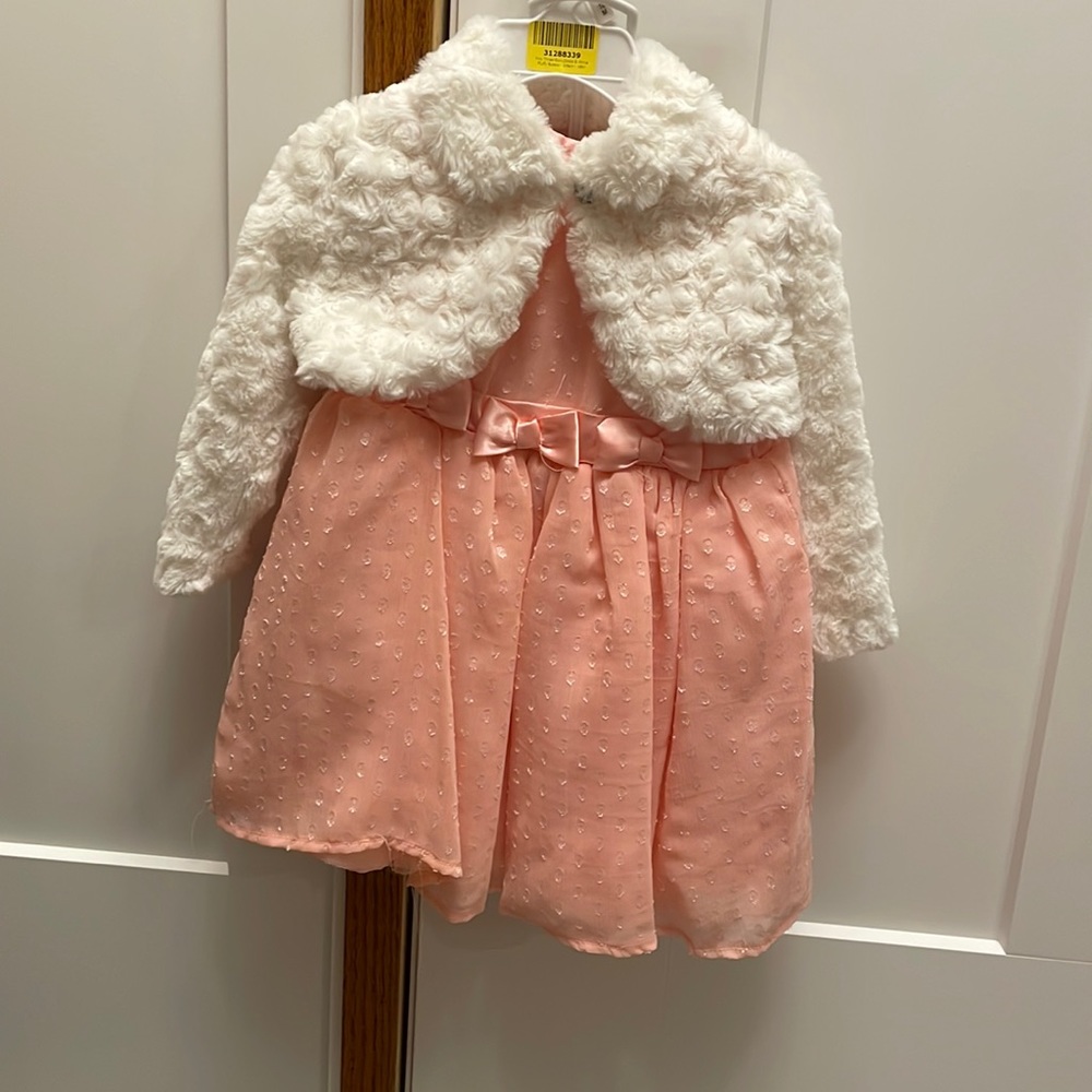 Girls 18M spring dress with jacket
